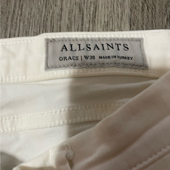 All Saints Grace slashed jeans - Picture 8 of 10